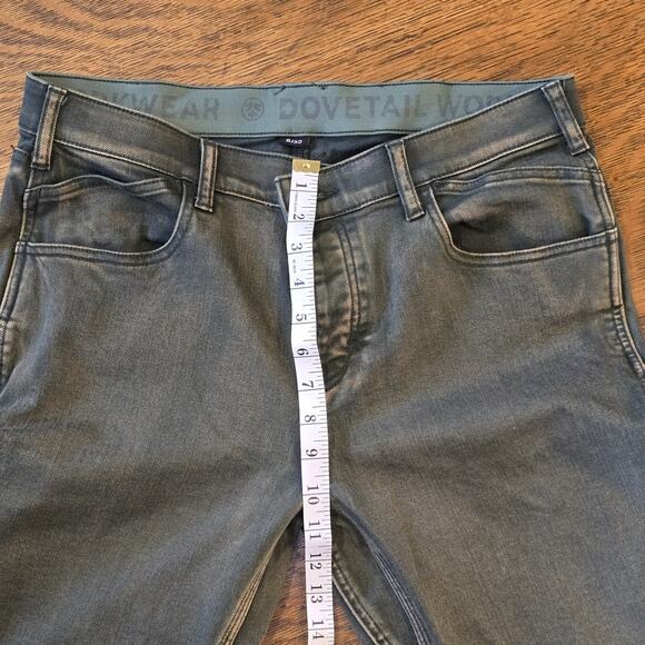 Dovetail Workwear Britt Utility Pants Women’s 8 Moss Green Double Knee Carpenter - Picture 12 of 13